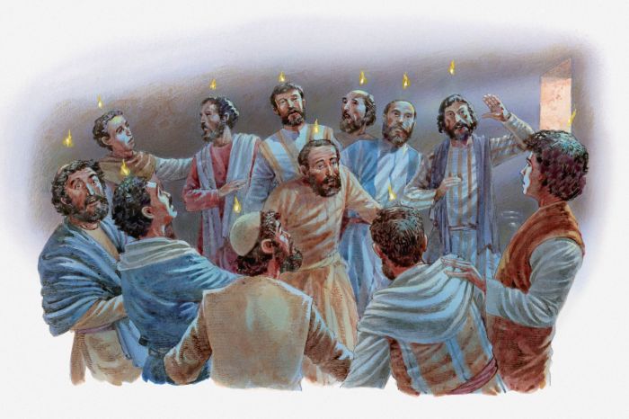 The events of pentecost 1 14