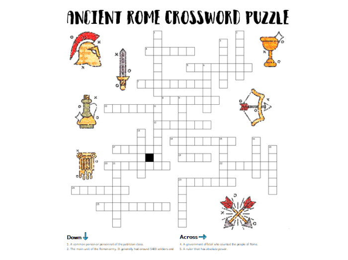 Opera set in rome crossword