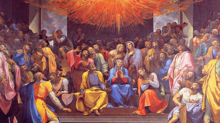 The events of pentecost 1 14