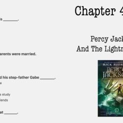 Percy jackson and the lightning thief summary chapter 1