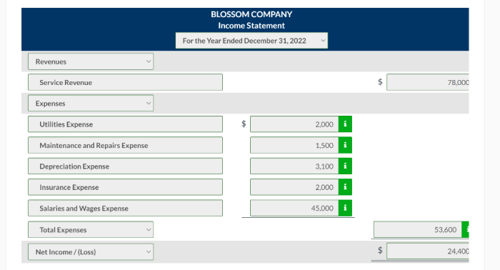 Prepare chiara company's balance sheet as of december 31